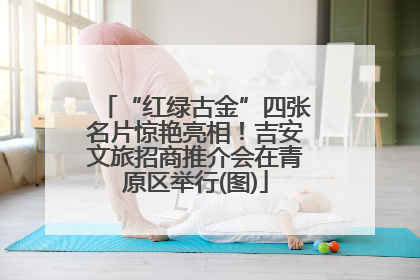 “红绿古金”四张名片惊艳亮相！吉安文旅招商推介会在青原区举行(图)