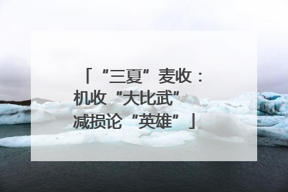 “三夏”麦收：机收“大比武” 减损论“英雄”