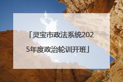 灵宝市政法系统2025年度政治轮训开班