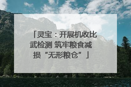 灵宝：开展机收比武检测 筑牢粮食减损“无形粮仓”