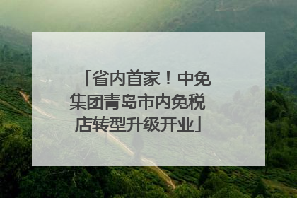 省内首家！中免集团青岛市内免税店转型升级开业