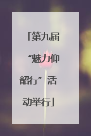 第九届“魅力仰韶行”活动举行