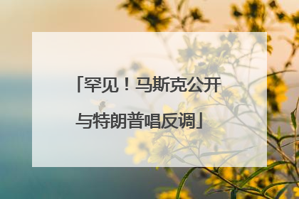 罕见！马斯克公开与特朗普唱反调