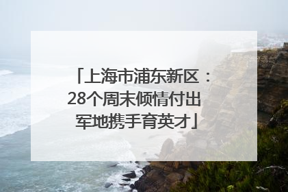 上海市浦东新区：28个周末倾情付出 军地携手育英才