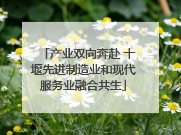 产业双向奔赴 十堰先进制造业和现代服务业融合共生