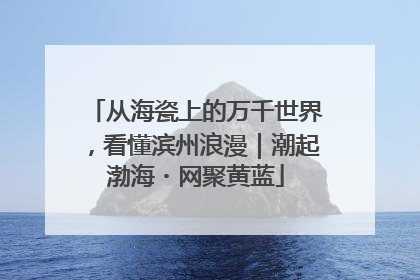 从海瓷上的万千世界，看懂滨州浪漫｜潮起渤海・网聚黄蓝