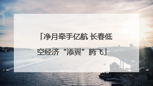 净月牵手亿航 长春低空经济“添翼”腾飞
