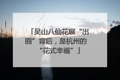 吴山八仙花展“出圈”背后，是杭州的“花式幸福”
