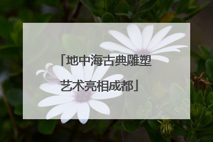 地中海古典雕塑艺术亮相成都