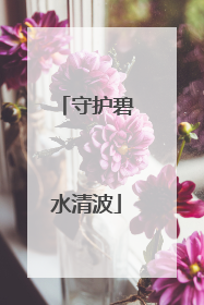 守护碧水清波