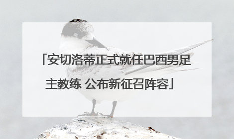 安切洛蒂正式就任巴西男足主教练 公布新征召阵容