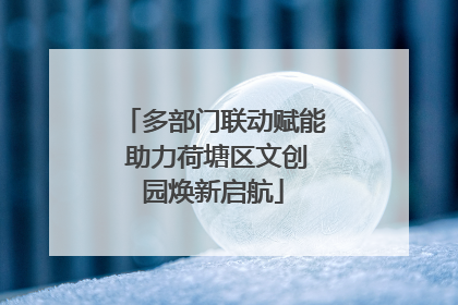 多部门联动赋能 助力荷塘区文创园焕新启航