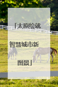 太原绘就智慧城市新图景