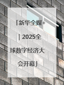 新华全媒+｜2025全球数字经济大会开幕