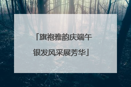 旗袍雅韵庆端午 银发风采展芳华