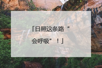 日照这条路“会呼吸”！