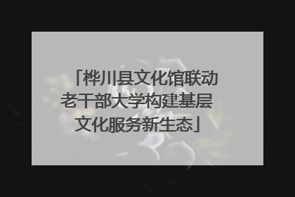 桦川县文化馆联动老干部大学构建基层文化服务新生态