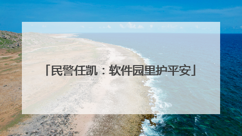 民警任凯：软件园里护平安