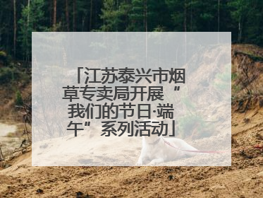 江苏泰兴市烟草专卖局开展“我们的节日·端午”系列活动