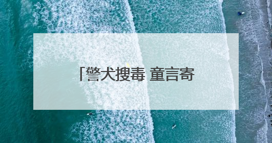 警犬搜毒 童言寄语 千年书院的“禁毒课”精彩纷呈