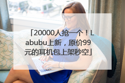 20000人抢一个！Labubu上新，原价99元的耳机包上架秒空