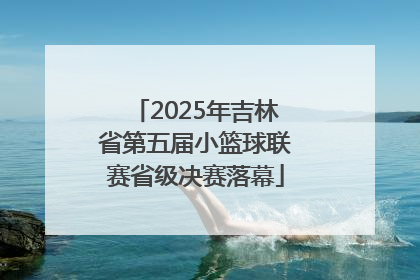 2025年吉林省第五届小篮球联赛省级决赛落幕