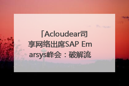 Acloudear司享网络出席SAP Emarsys峰会：破解流量困局，驱动精准增长