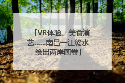 VR体验、美食演艺……南昌一江赣水绘出两岸画卷